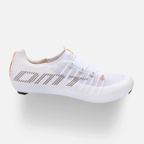 Chaussures De Cyclisme Sur Route DMT KR3 - Pointure 43 EU (8.5 UK) - Blanches - Neuves En Boîte